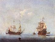 VELDE, Willem van de, the Younger Marine Landscape wer china oil painting reproduction